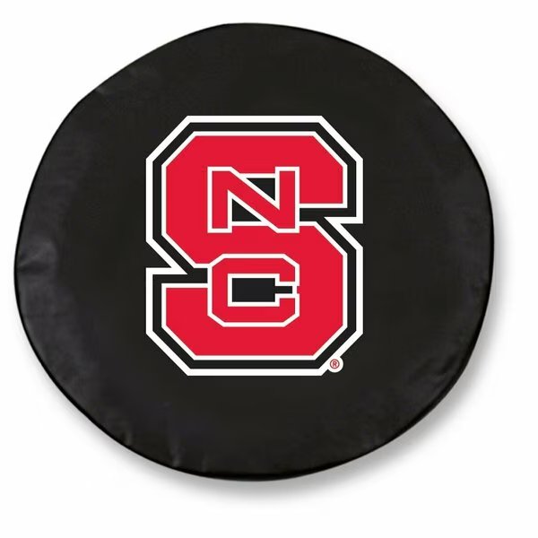 30 3/4 x 10 North Carolina State Tire Cover, Holland Bar Stool Co, Mfr#: TCD10NCarStBK